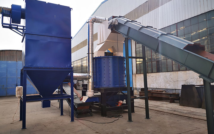 VSC1500 立式破碎機工作原理