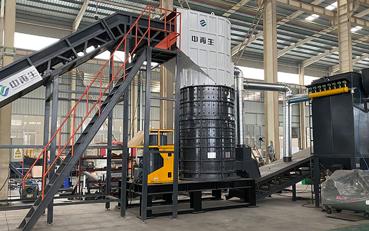 VSC4-1600 立式破碎機工作原理